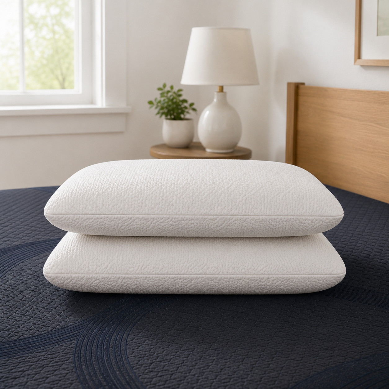 Talalay Latex Pillow Stack