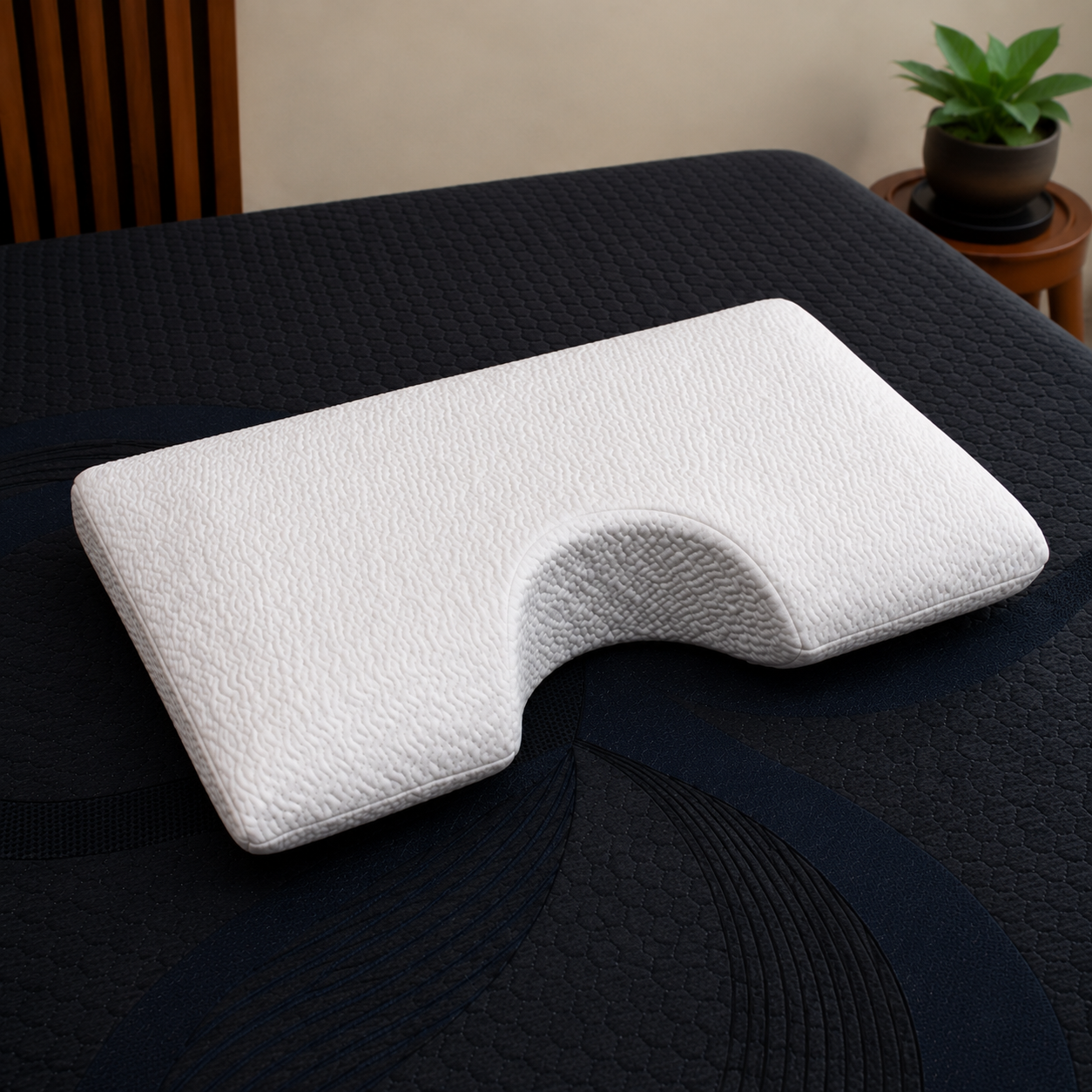 Talalay Latex Pillow With Shoulder Cut Out