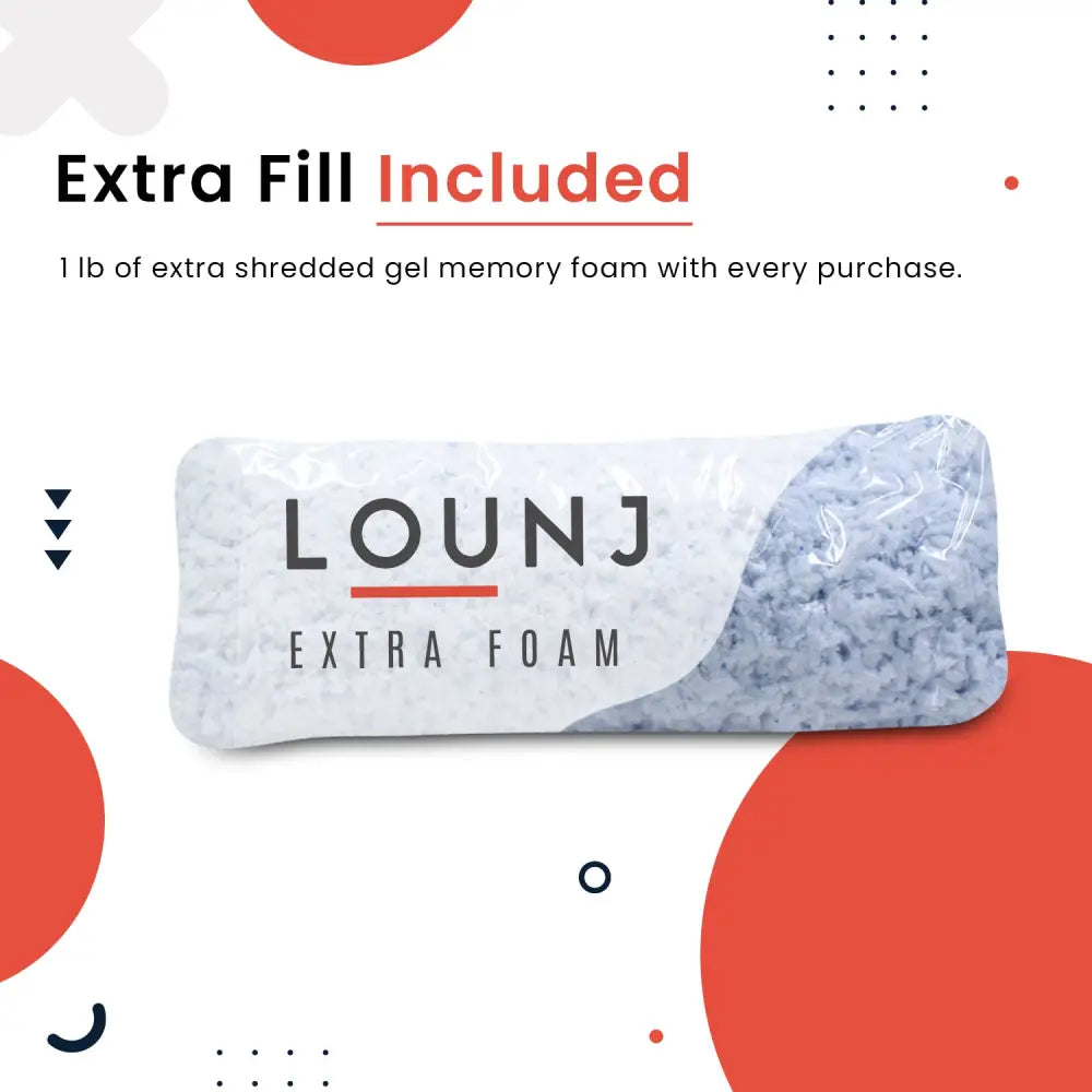 LOUNJ™ Clustered Pillow - Pillow