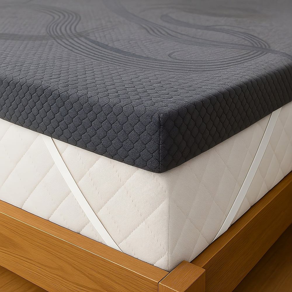 RV Mattress Topper – Gel Memory Foam with Cover | LOUNJ™ – LOUNJ Bedding