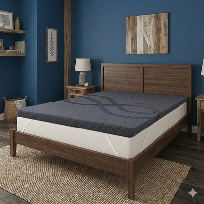 Firm Mattress Topper in Modern Bedroom