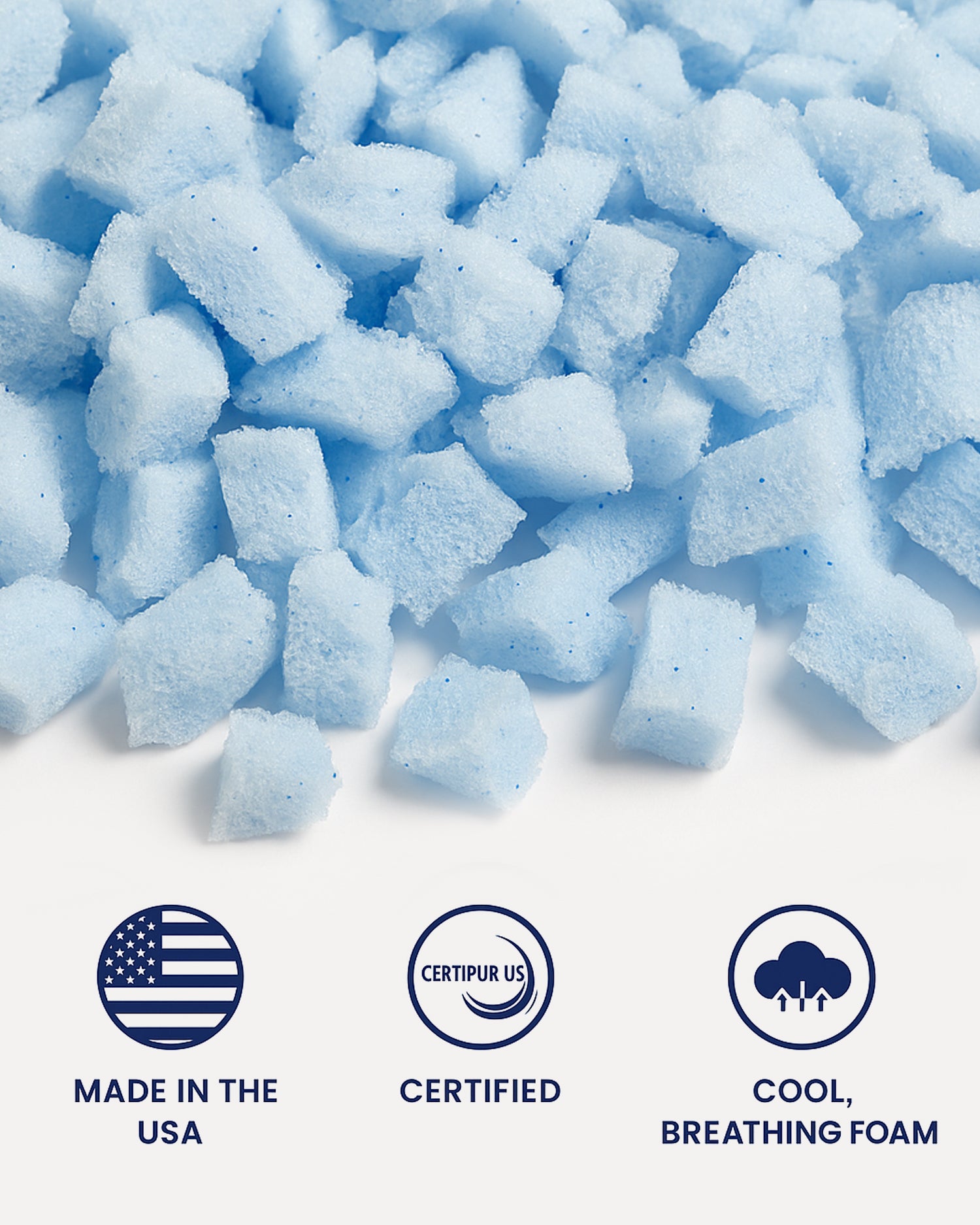 Shredded Memory Foam Filling