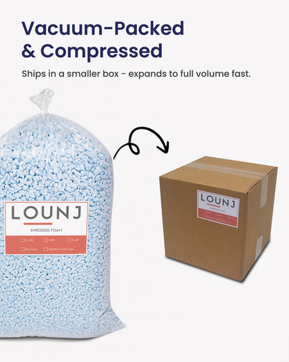 Shredded Memory Foam Filling