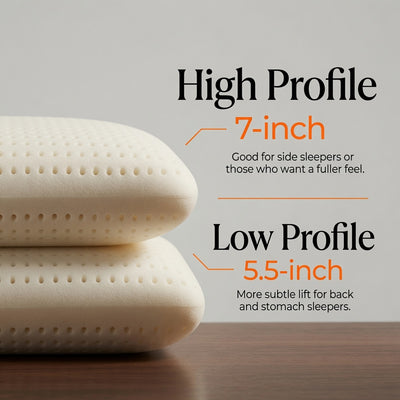 Talalay Latex Pillow with Shoulder Cutout