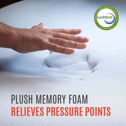 LOUNJ™ RV Mattress Topper - RV Topper CertiPur US Certified